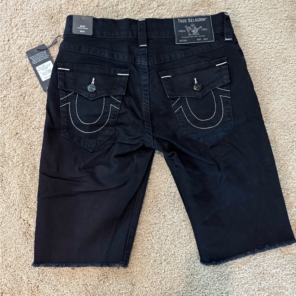 True Religion Black Relaxed Jeans Premium Quality